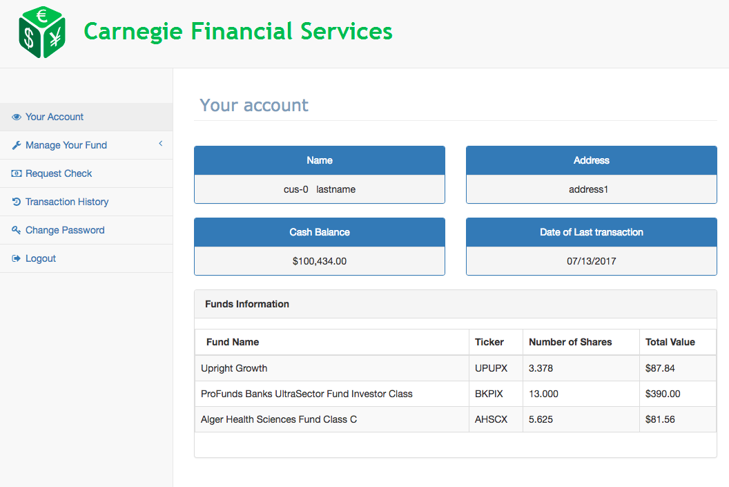 my account